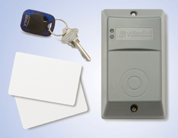 Outside Proximity Card Reader