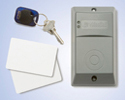 Outside proximity card reader